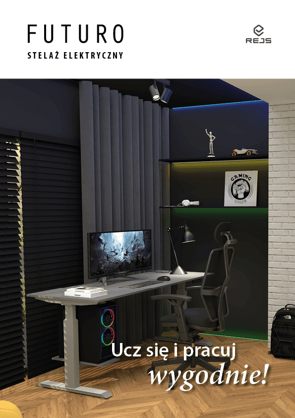 Ulotka stelaż elektryczny FUTURO