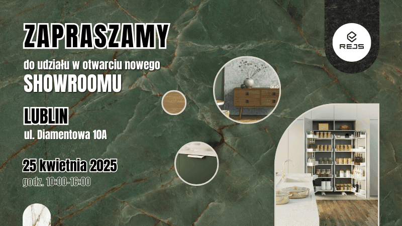 Nowy showroom REJS w Lublinie – zapraszamy na otwarcie!