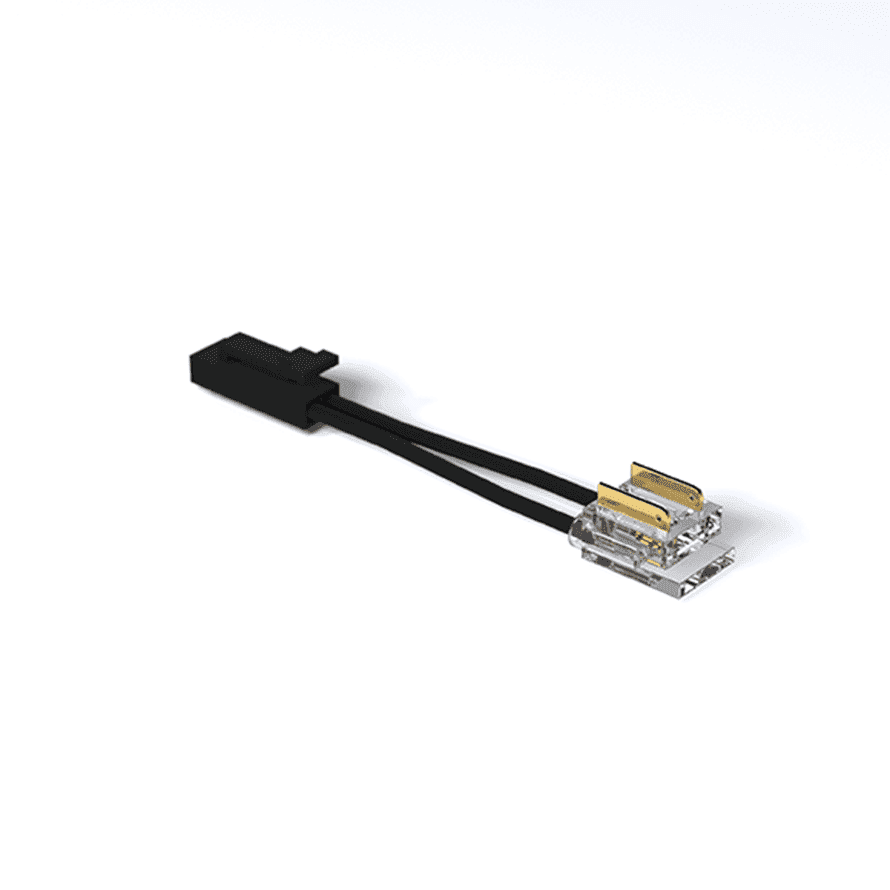 Złączka zaciskana LUMINO, taśma 8/10 mm – przewód miniAMP 2 m